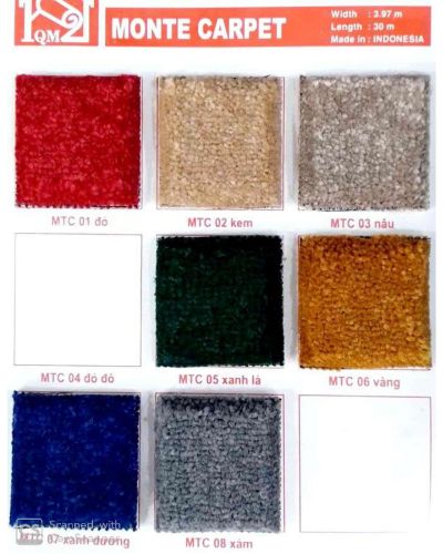 Thảm len cao cấp Monte 